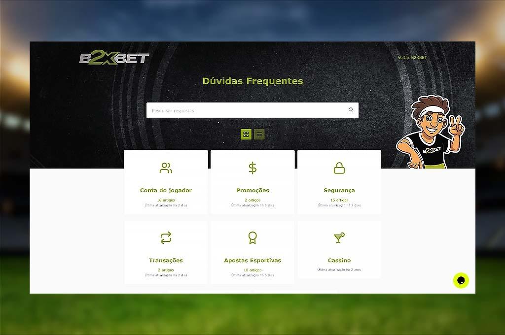 Suporte B2XBet: Perguntas frequentes agrupadas por temas Suporte B2XBet: Perguntas frequentes agrupadas por temas