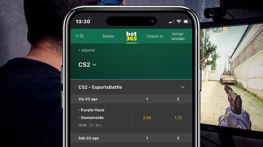  Apostar em Counter Strike na bet365