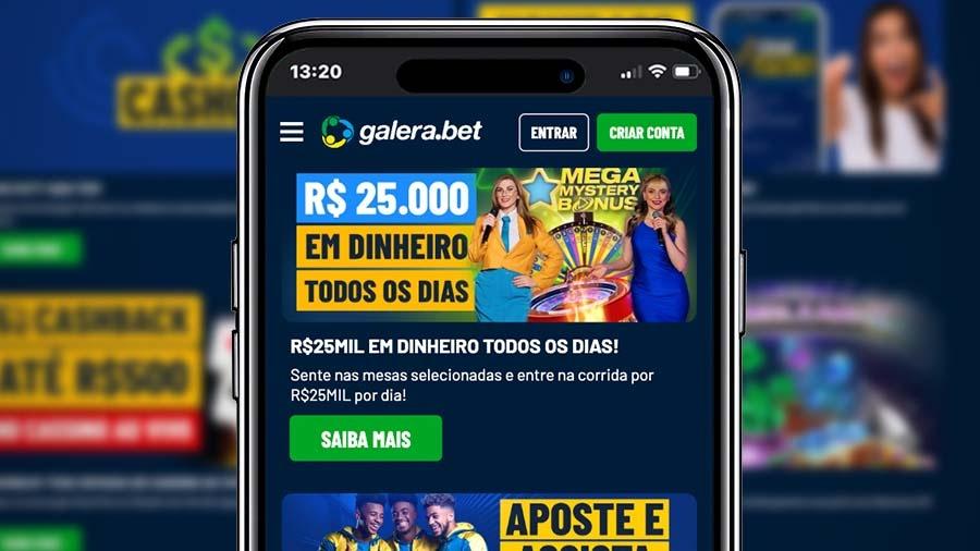 Mais promoções Galera Bet