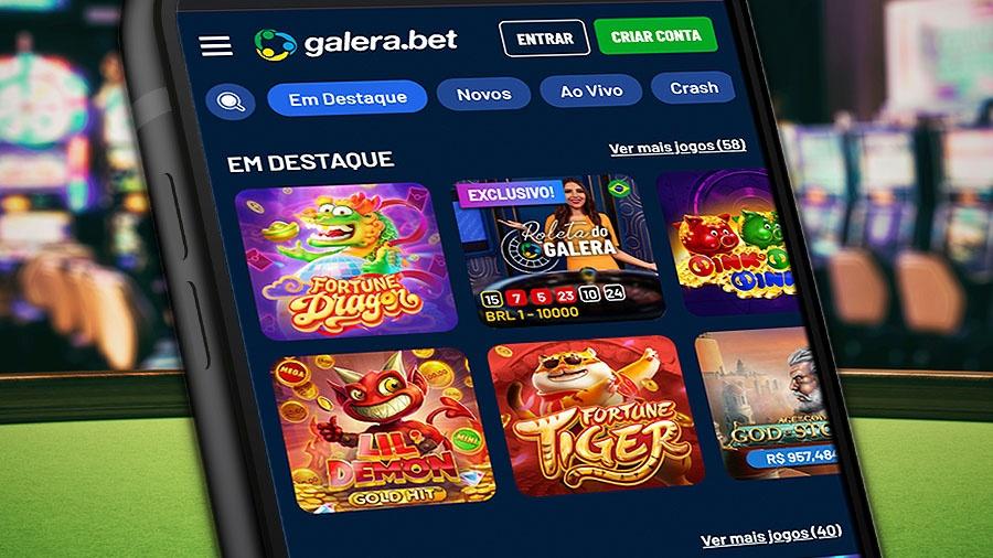 Promoções exclusivas da Galera Bet para quem joga pelo celular 