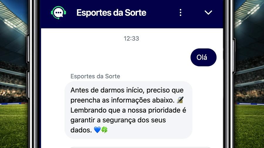 Chat ao Vivo do Suporte ao Cliente Esportes da Sorte