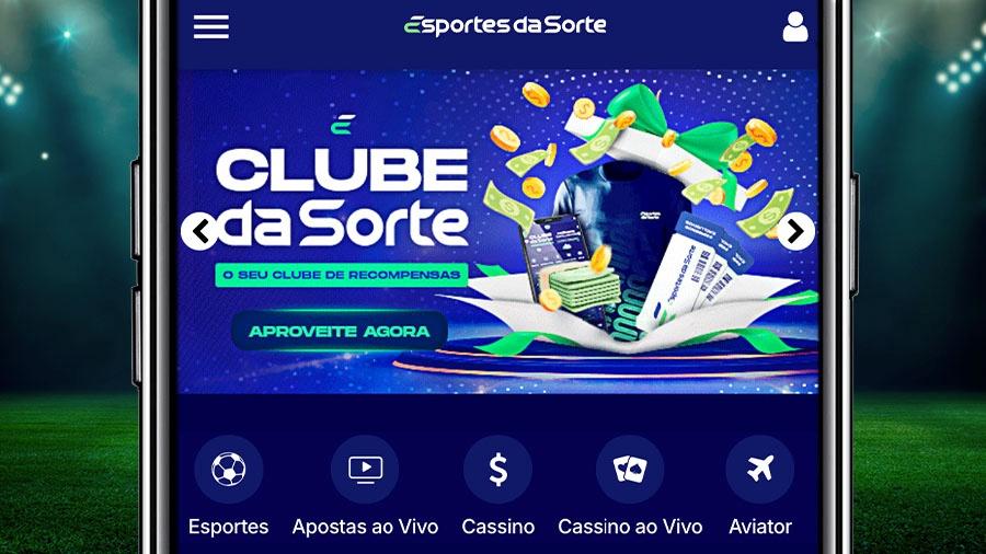 Você pode acessar o Esportes da Sorte através do celular