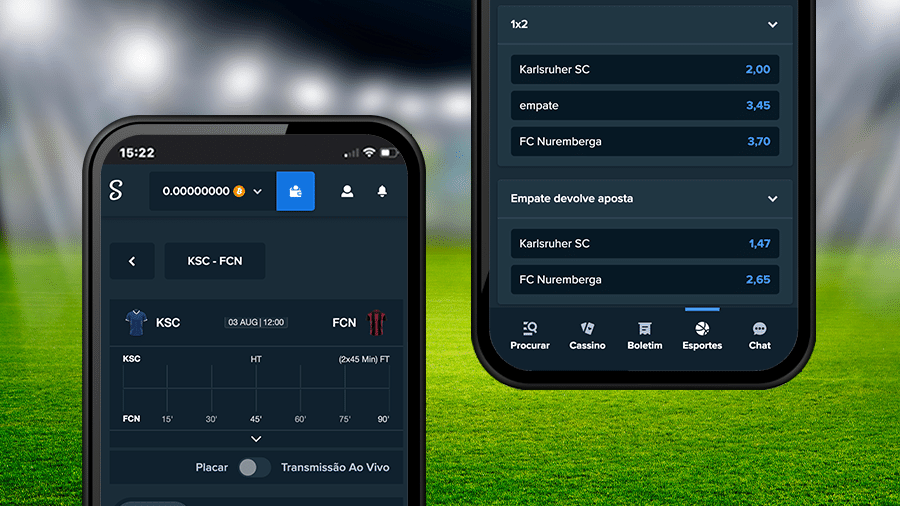 Mercados de apostas e odds na Stake Brasil.