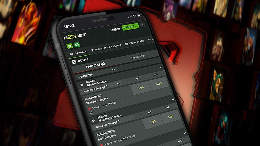 Aposte em Dota 2 na B2XBet eSports