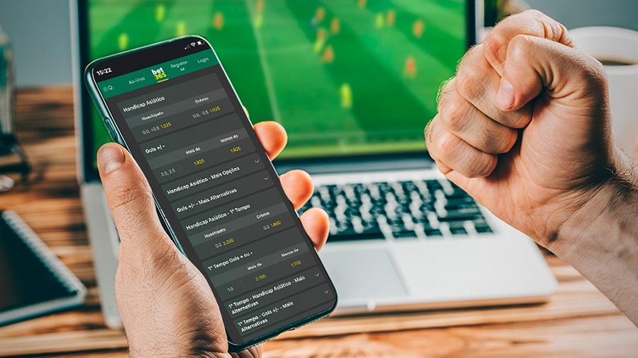 Alguns dos mercados de apostas disponíveis na Bet365