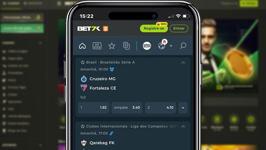 Apostar em Esportes na Bet7K