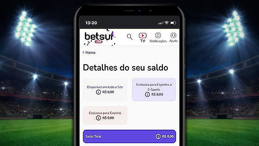 Consultar o saldo disponível na conta Betsul