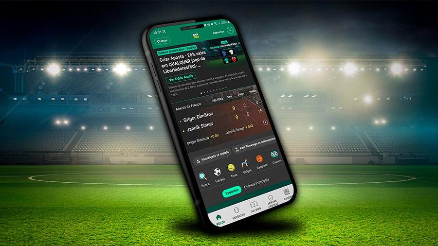 App de Esportes Bet365