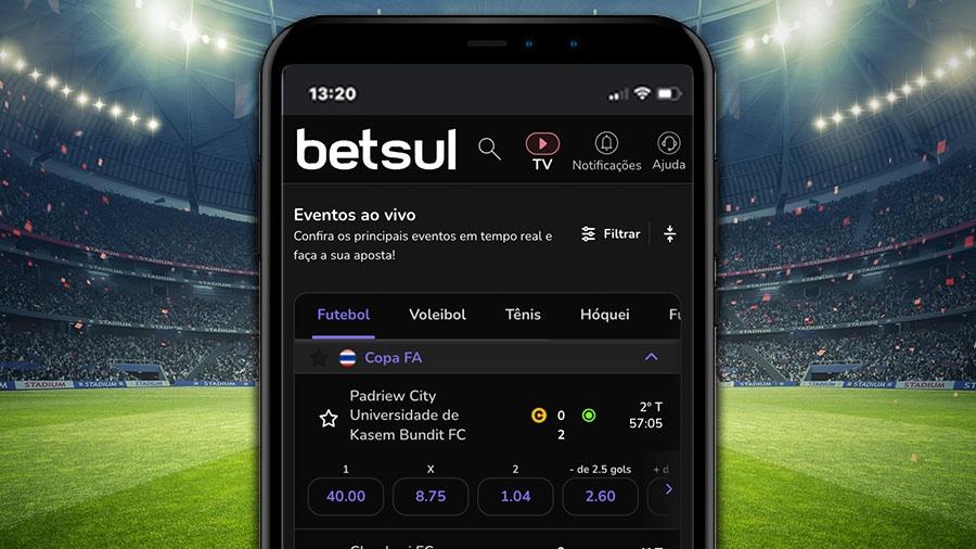 Betsul App: aposte diretamente pelo navegador do celular