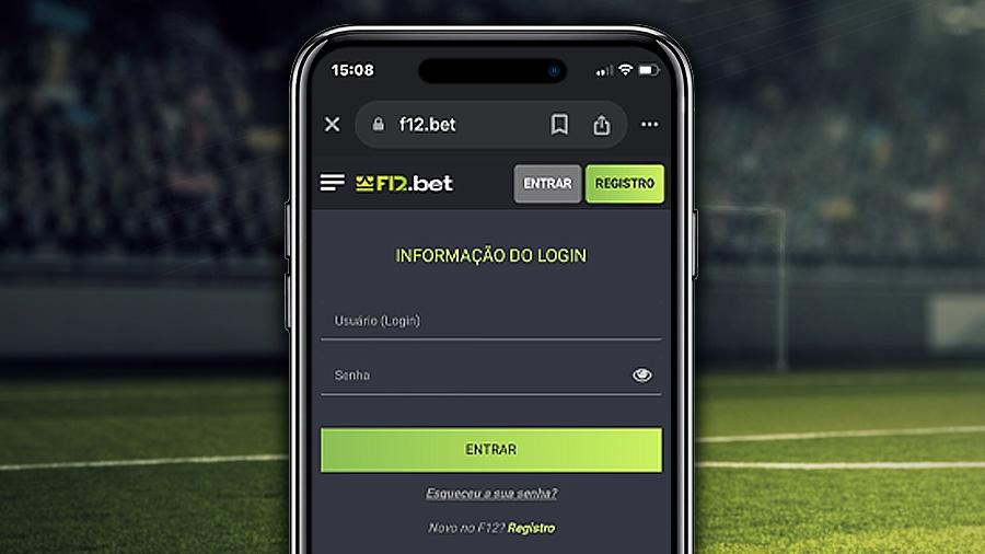 Como fazer login na f12.bet