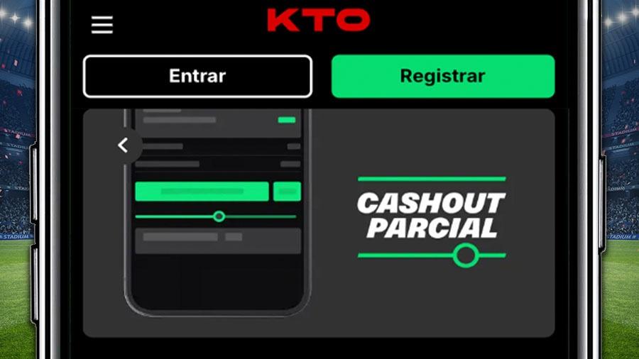 Cash out parcial na KTO Brasil