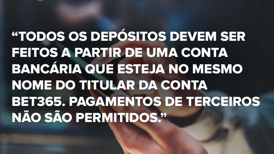 Posso depositar na bet365 com outro cpf Posso depositar na bet365 com outro cpf