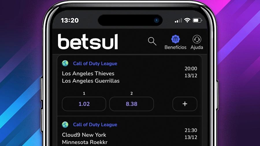 Aposte nas principais ligas de Call of Duty na Betsul