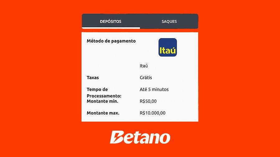 Internet Banking na Betano