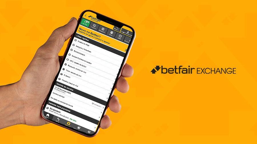 Baixar o app da Betfair