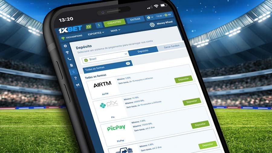 Métodos de pagamento na 1xBet