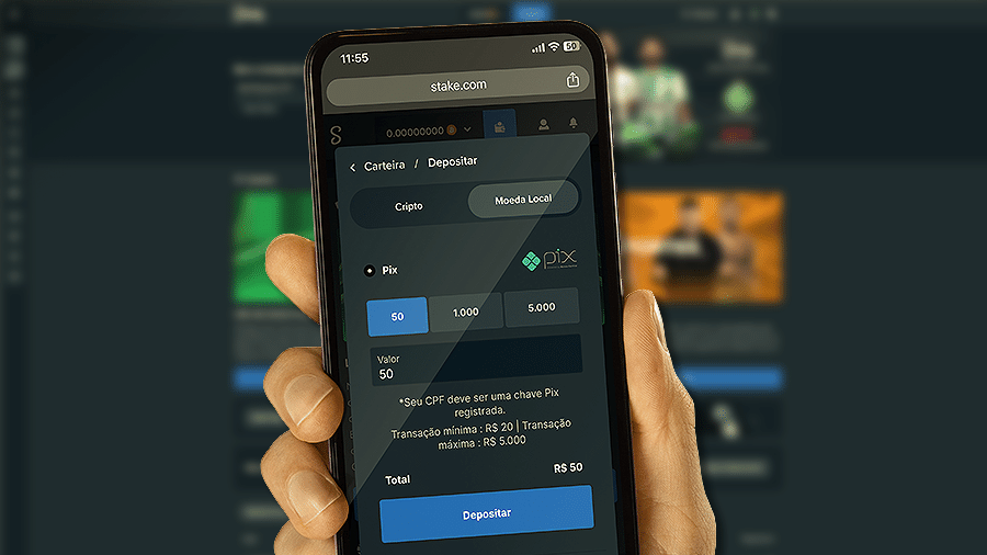 Descubra como depositar na Stake.