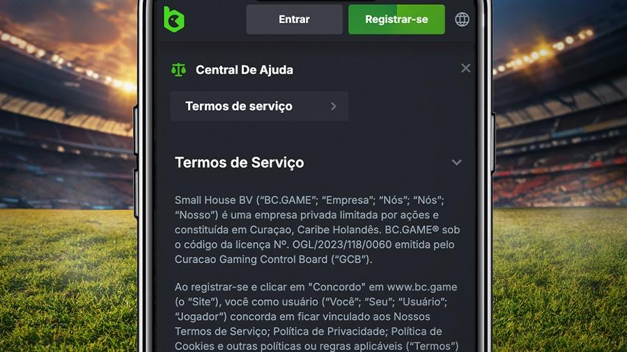 Termos de Serviço da BC.Game