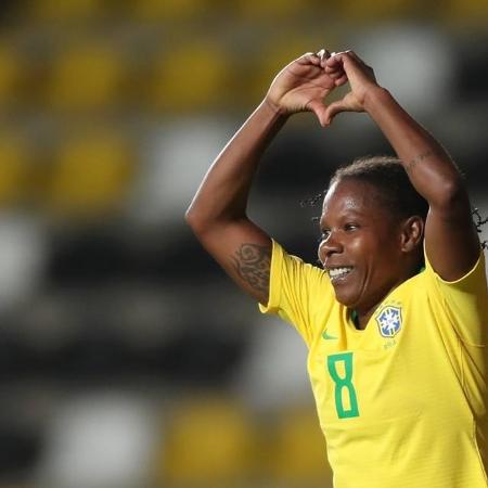 Formiga, ex-jogadora da seleção e duas vezes medalhista de prata