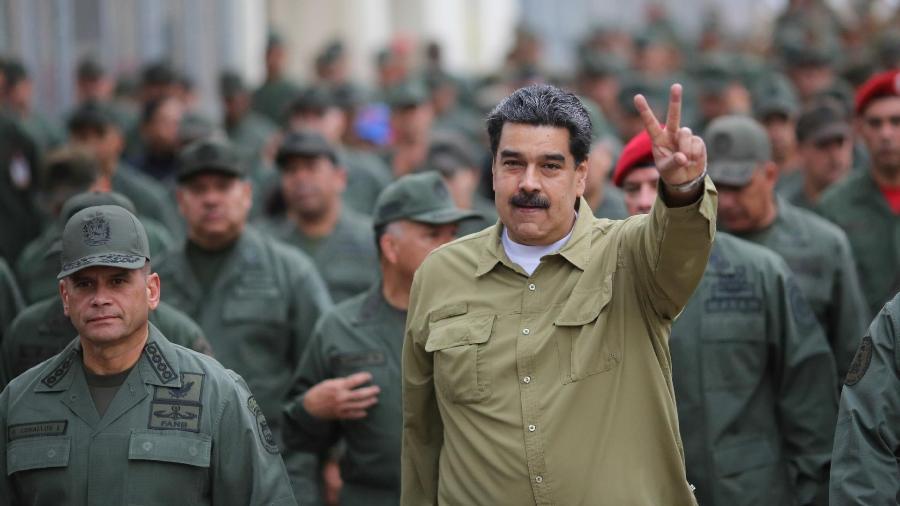O ditador venezuelano Nicolas Maduro - false