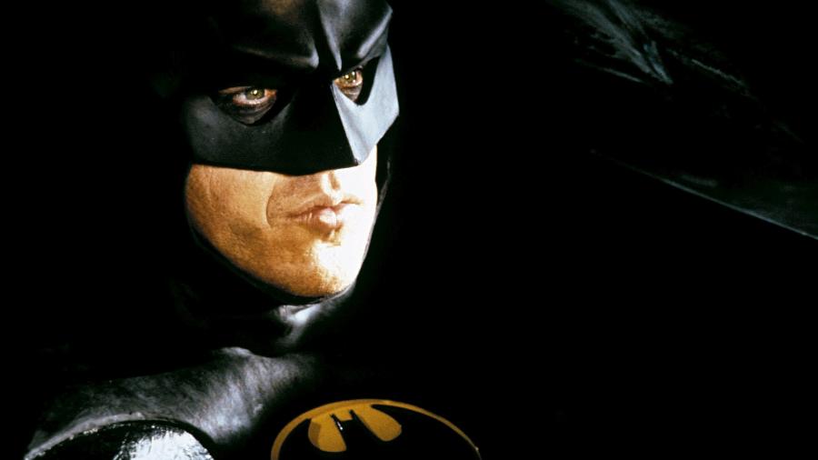 Michael Keaton como o Batman - 
