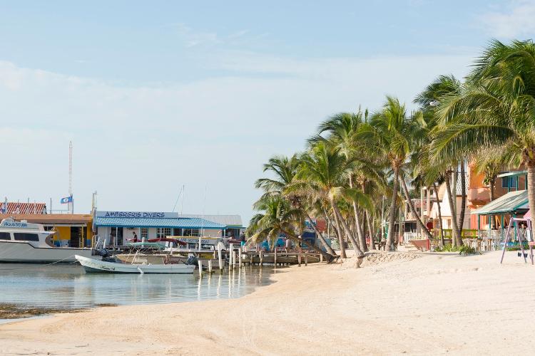 Ambergris Caye, em Belize