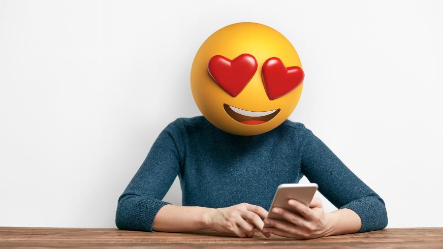 O emoji apaixonado é um dos que sofreram mudanças - 