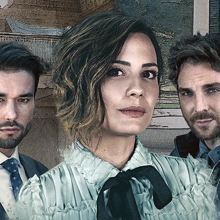 Os protagonistas de "Apocalipse": Juliana Knust, Igor Rickli e Sergio Marone  - Divulgação/Record - Divulgação/Record
