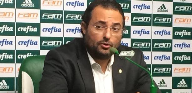 O diretor de futebol do Palmeiras, Alexandre Mattos -
