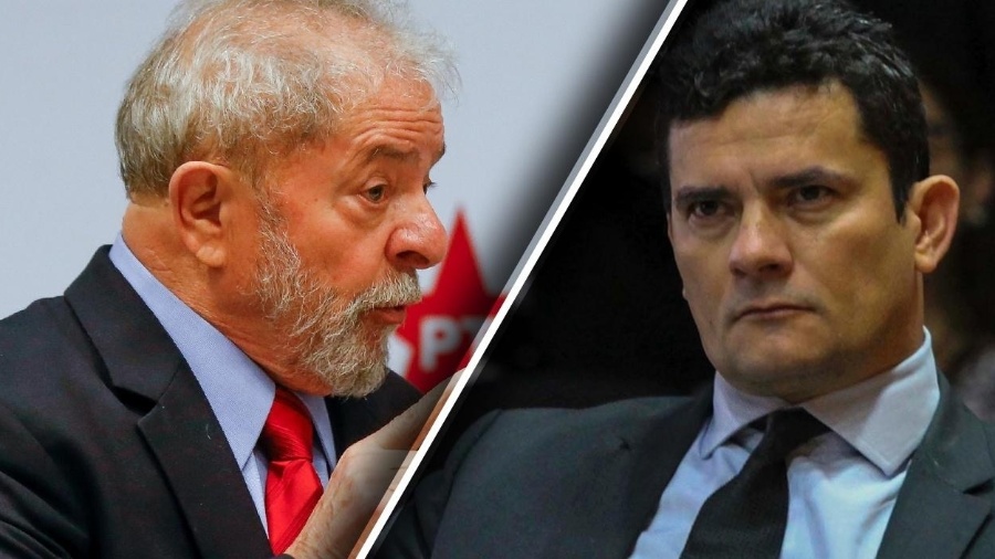 Lula foi condenado por Moro em julho de 2017, no âmbito da Lava Jato - Pedro Ladeira/Folhapress e Raniery Soares/Futura Press/Estadão Conteúdo - Montagem BOL