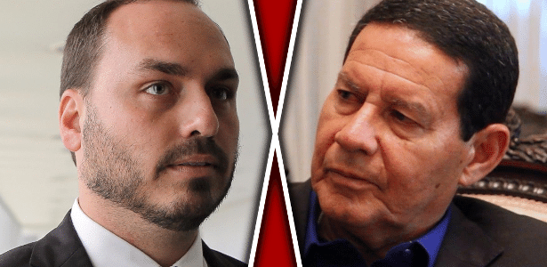 Josias de Souza | Carlos Bolsonaro vê Mourão como candidato ao trono