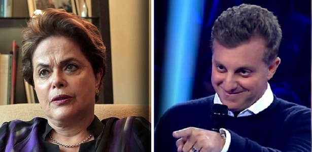 Resultado de imagem para Dilma ironiza 'política de Luciano Huck