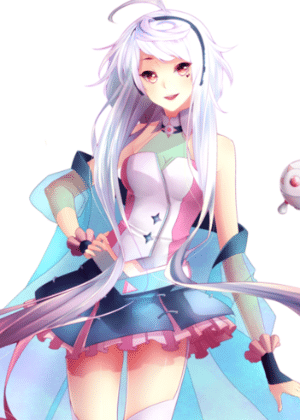 A cantora virtual MAIKA, da plataforma Vocaloid, pode cantar em inglês, japonês, francês e catalão - Noriko Hayashi/Divulgação