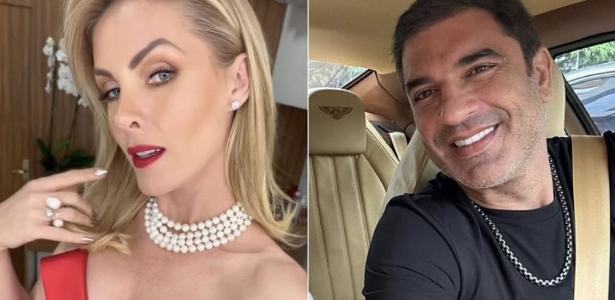 Ana Hickmann celebra aniversário com Edu Guedes em sua casa