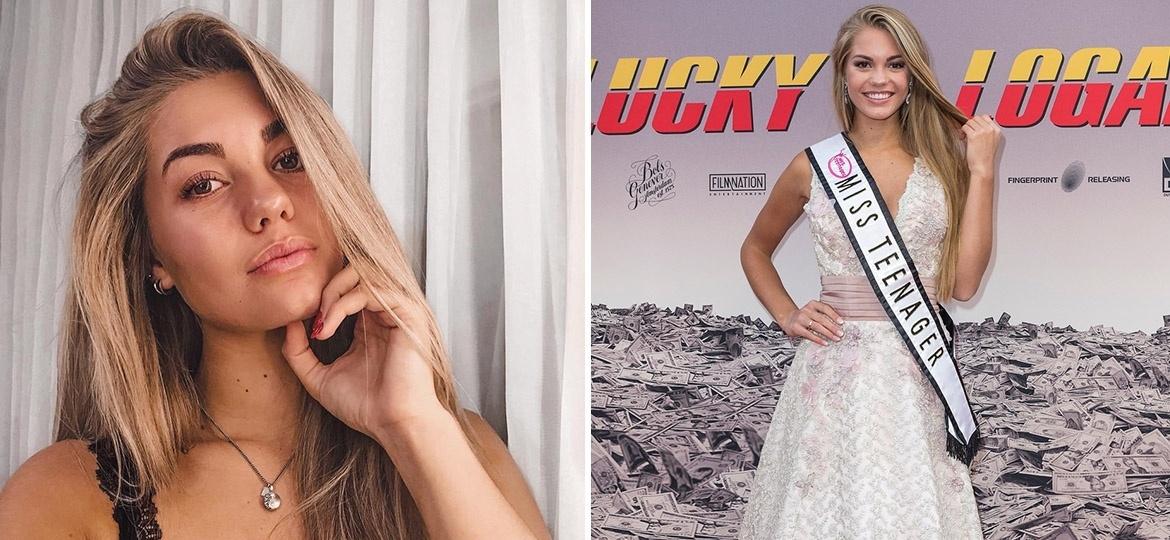 Lotte van der Zee morreu um dia antes de completar 20 anos. Em 2017, ela foi Miss Teen Universo - Reprodução/Instagram