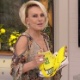 Gafe na TV: durante o Mais Você, Ana Maria Braga mostrou uma bolsa em formato de "sapato grande" para Fernanda Gentil, que teve a melhor reação: Estou só pensando aqui se essa bolsa foi uma indireta, mas tudo bem, adorei a homenagem, diga-se de passagem". - Reprodução/TV Globo