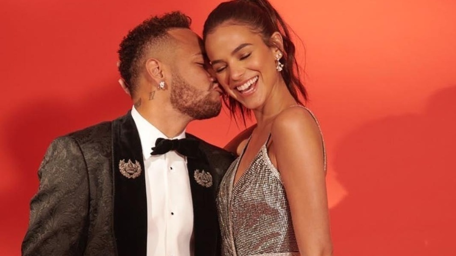 Neymar e Bruna Marquezine  - Reprodução/Instagram