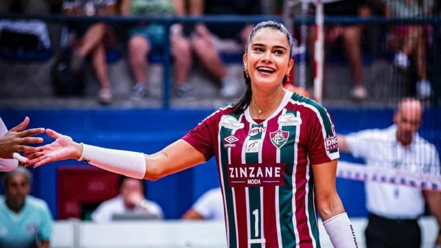 Lara Nobre, jogadora de vôlei do Fluminense - Reprodução/ Instagram