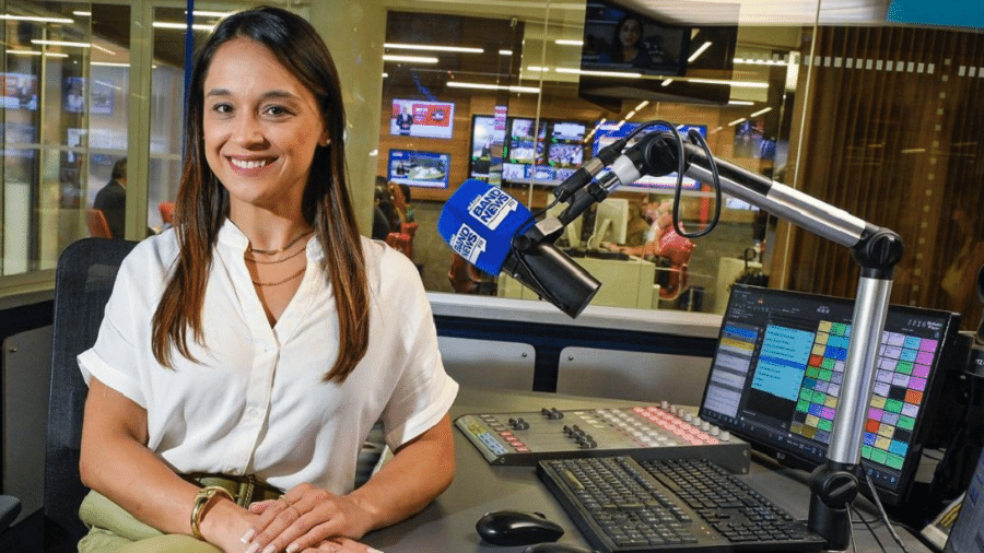 Carla Bigatto, da BandNews - Reprodução/ Instagram