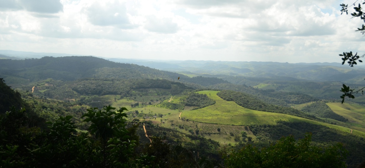 Serra da Barriga vista do alto do Parque Memorial Quilombo dos Palmares  - Beto Macário/BOL