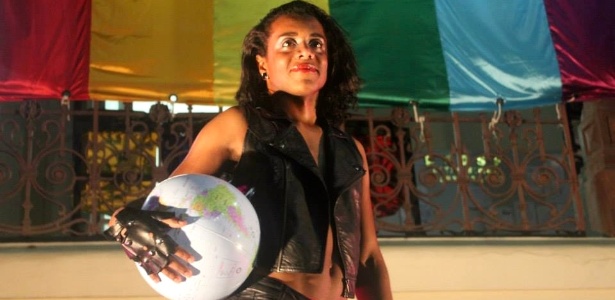 Robeyoncé Lima em participação na I Semana LGBT da Faculdade de Direito do Recife UFPE - Arquivo pessoal - Arquivo pessoal