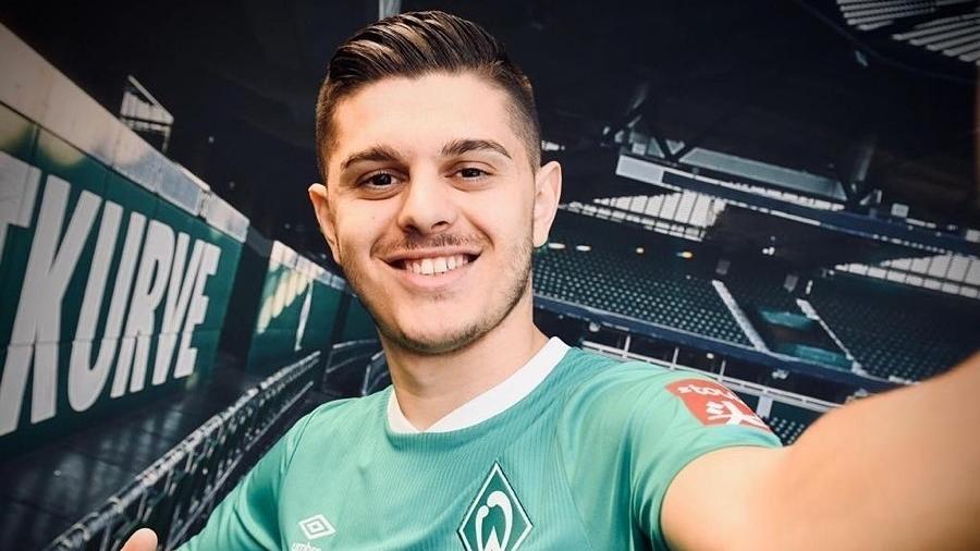 Millot Rashica, do Werder Bremem, é alvo do Liverpool no mercado da bola - Reprodução/Instagram/Millot Rashica