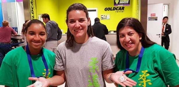Janaína (esq.) e Ingrid (dir.) foram as primeiras representantes do Centro-Oeste na competição