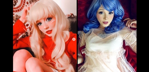 Reprodução/Instagram @amber_kohaku_chan e Reprodução/Instagram @amber_kohaku_chan Reprodução/Instagram @amber_kohaku_chan e Reprodução/Instagram @amber_kohaku_chan