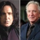 13.dez.2015 - Alan Rickman interpretou o misterioso professor Severo Snape - Montagem