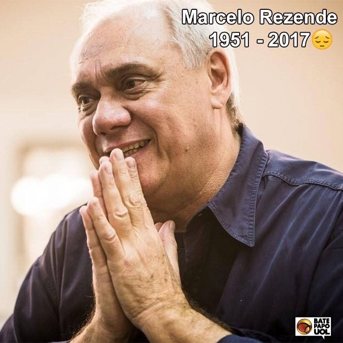 16.set.2017 - Mais de 8.200 pessoas interagiram com o anúncio da morte do apresentador Marcelo Rezende, aos 65 anos, no Facebook do Bate-papo UOL