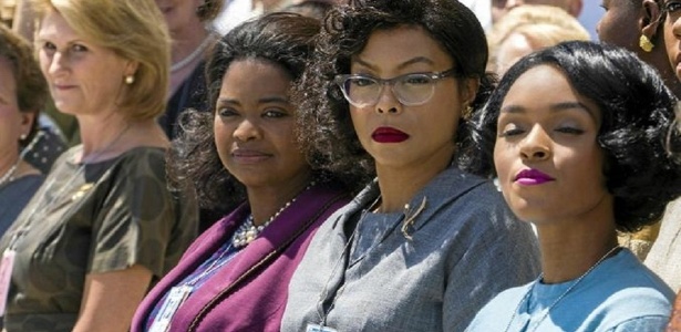 Taraji P. Henson (centro) viveu Katherine Johnson - Reprodução/Northern Star - Reprodução/Northern Star
