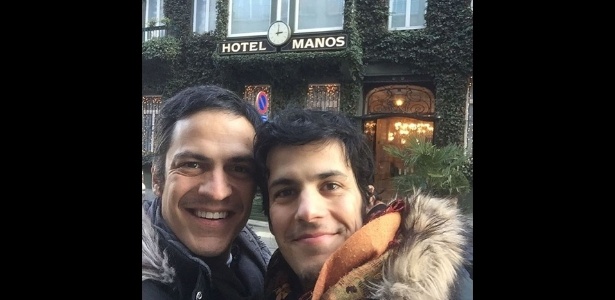 13.jan.2017 - Mateus Solano posou ao lado do irmão, Gabriel, na internet  - Reprodução/Instagram 