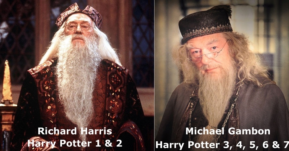 dumbledore actor change