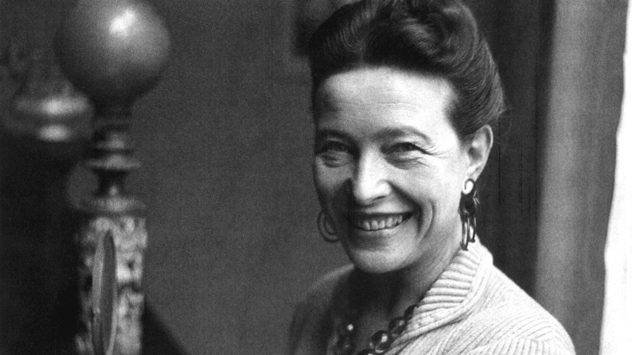 Simone de Beauvoir - Reprodução